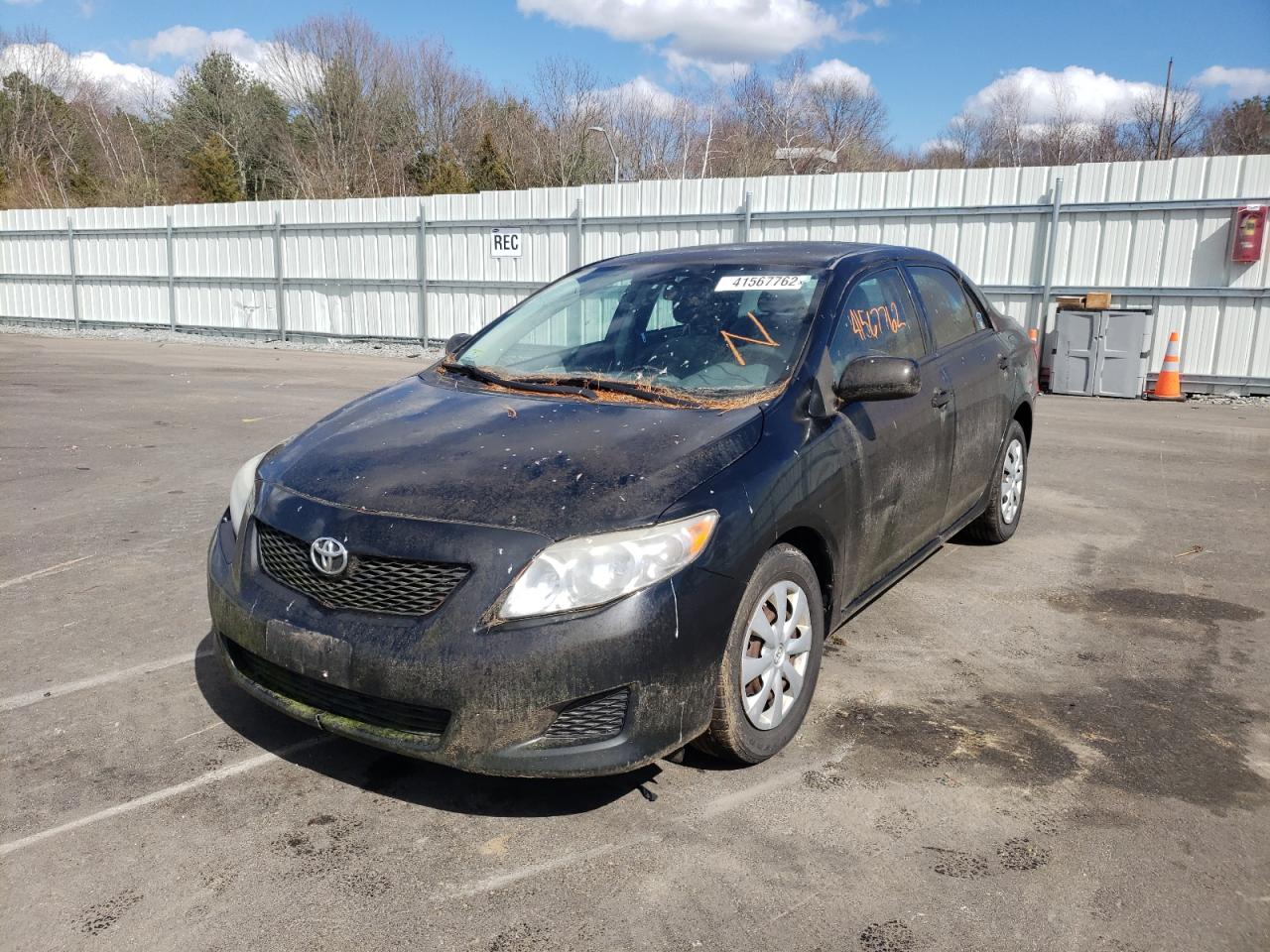 Photo 9 from auction – 2009 TOYOTA COROLLA BA with VIN 2T1BU40E89C142907