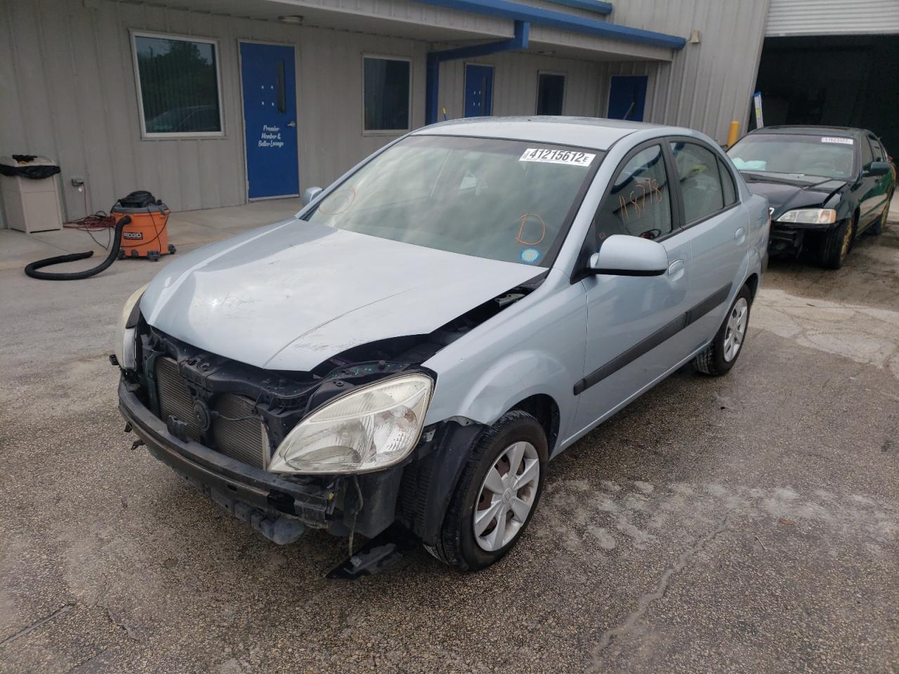 Photo 2 from auction – 2007 KIA RIO BASE with VIN KNADE123276192543
