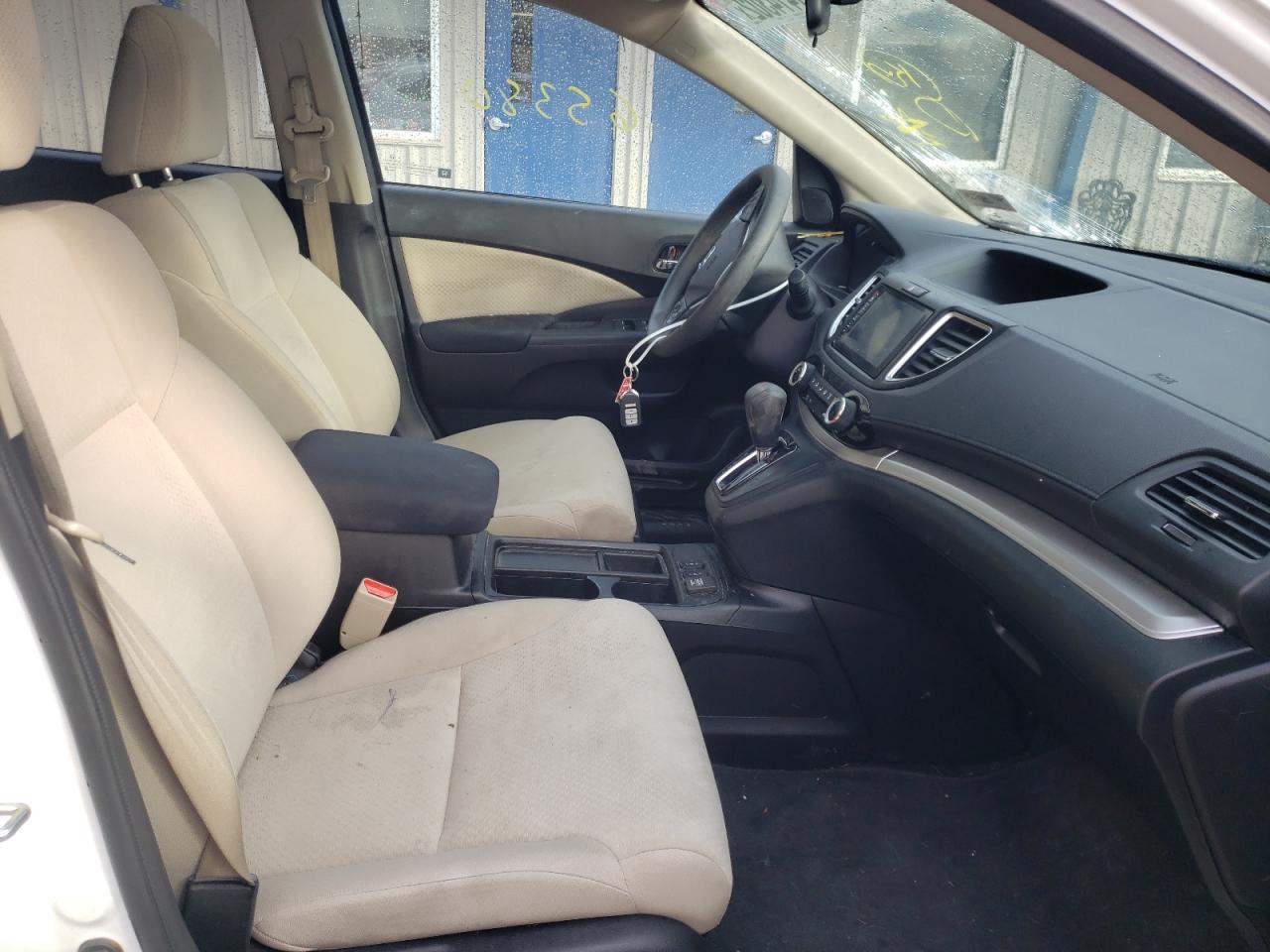 Photo 5 from auction – 2016 HONDA CR-V EX with VIN 5J6RM4H59GL125777