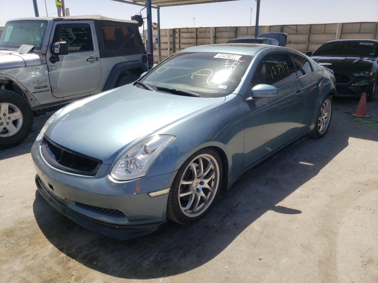 Photo 2 from auction – 2006 INFINITI G35 with VIN JNKCV54E16M708307