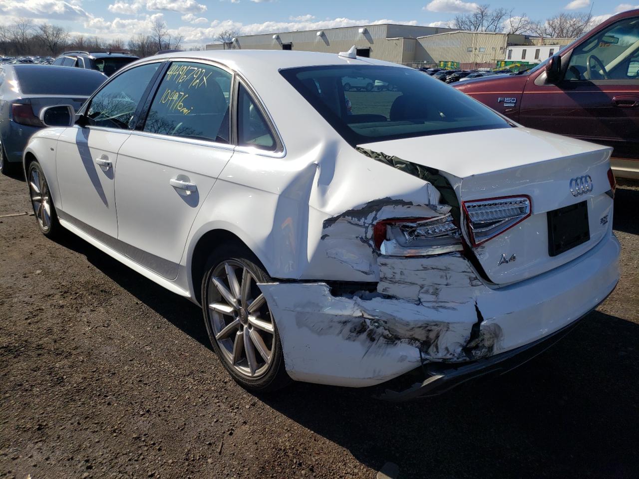 Photo 3 from auction – 2015 AUDI A4 PREMIUM with VIN WAUBFAFL1FN003190