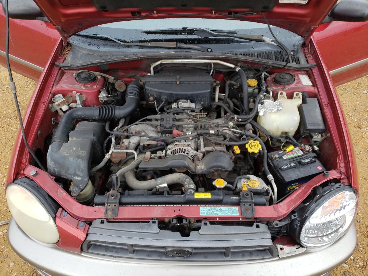 Photo 7 from auction – 2003 SUBARU IMPREZA OU with VIN JF1GG68593H806833