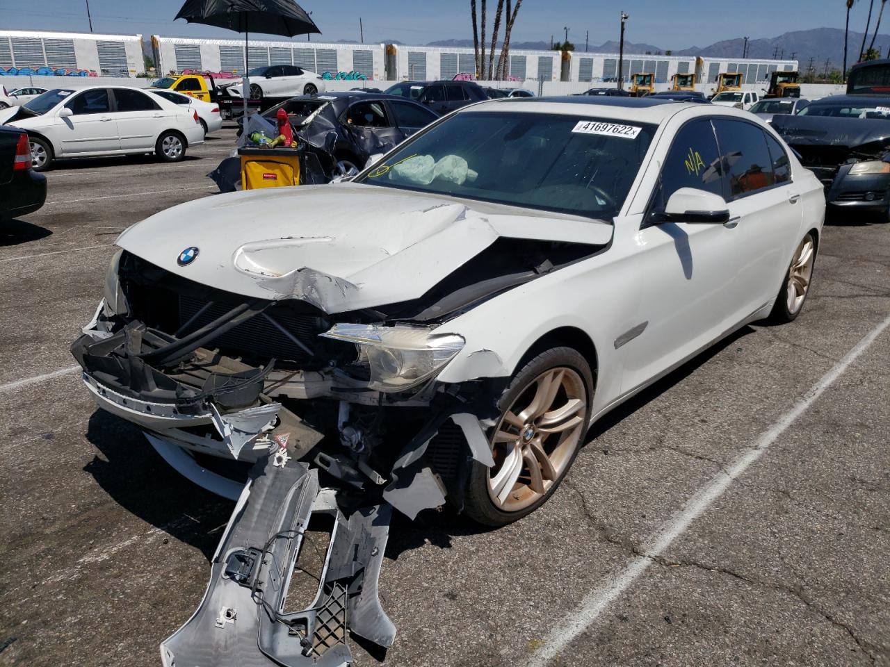 Photo 2 from auction – 2013 BMW 740 LI with VIN WBAYE4C56DD136860