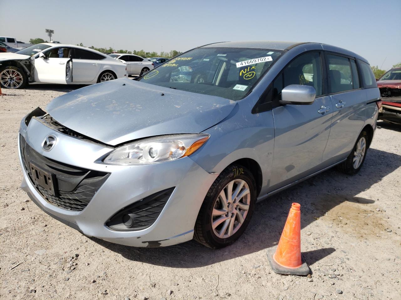 Photo 2 from auction – 2012 MAZDA 5 with VIN JM1CW2BL7C0141280