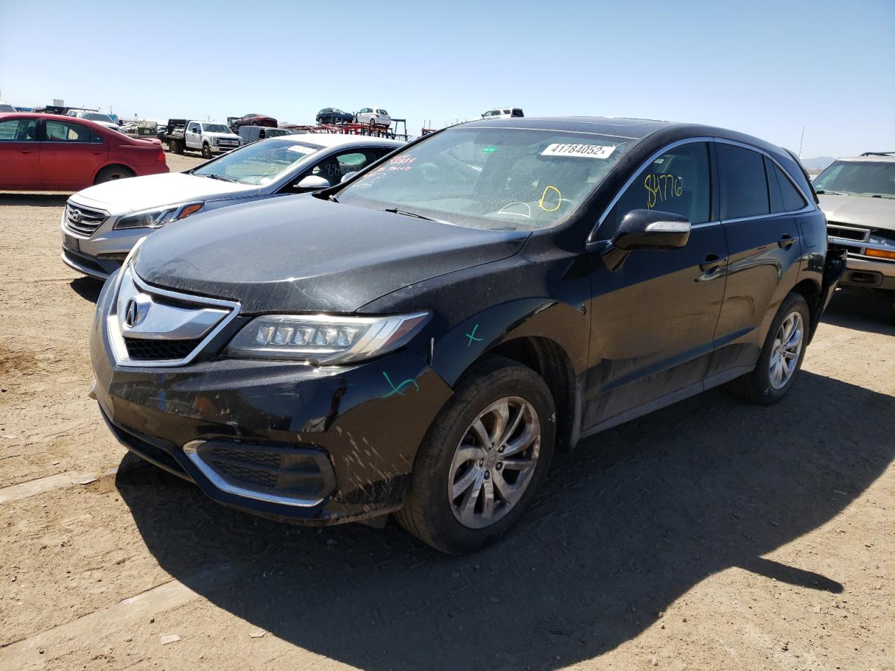 Photo 2 from auction – 2016 ACURA RDX with VIN 5J8TB4H39GL019931