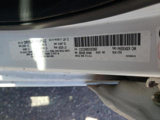Photo 10 from auction – 2012 DODGE AVENGER SE with VIN 1C3CDZAB9CN323965