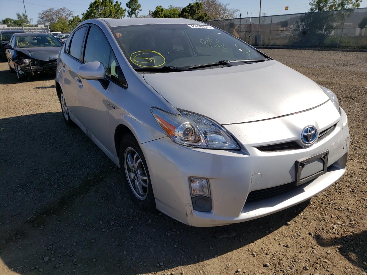 TOYOTA PRIUS 2010 with VIN JTDKN3DU3A0062423 - Photo from auction