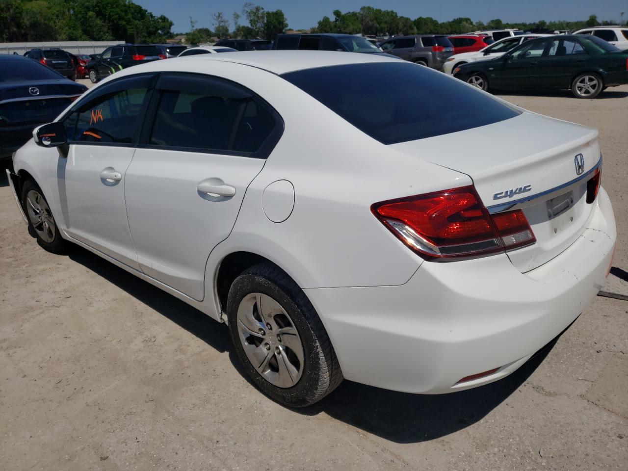 Photo 3 from auction – 2014 HONDA CIVIC LX with VIN 19XFB2F50EE033856