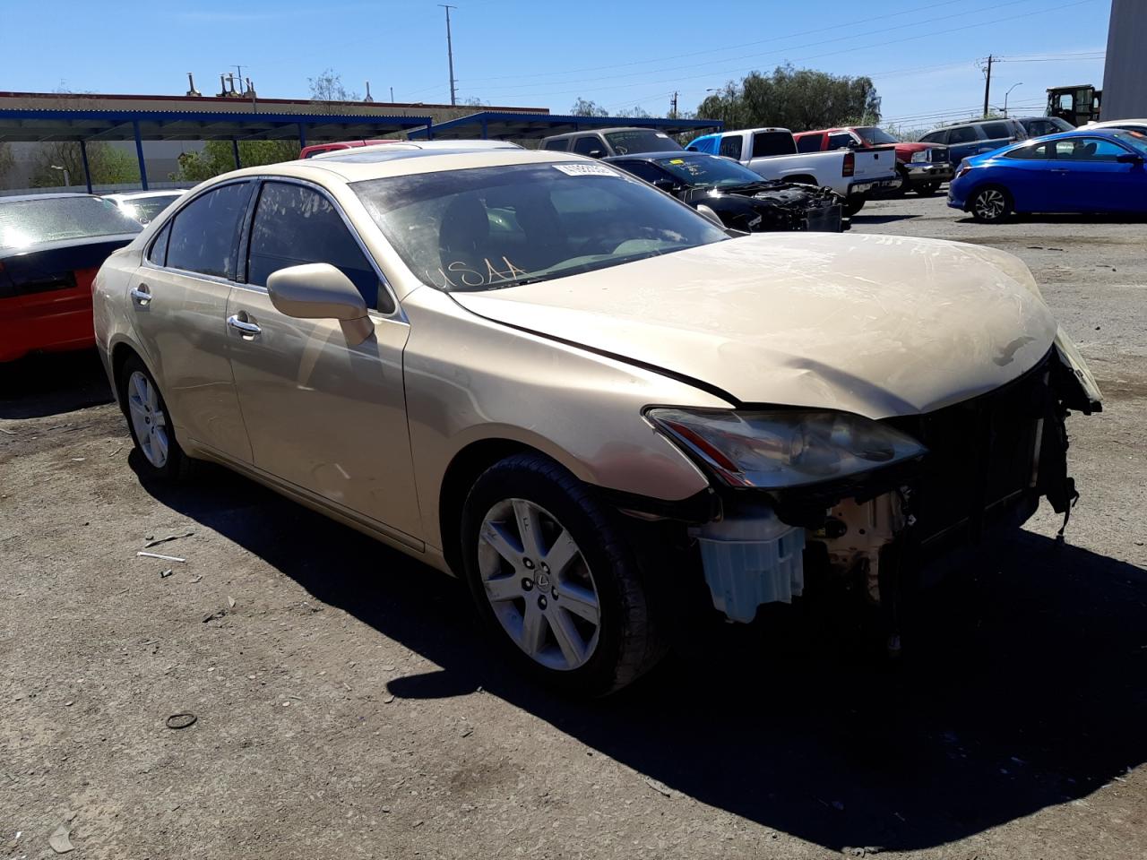 LEXUS ES 350 2007 with VIN JTHBJ46G272006851 - Photo from auction