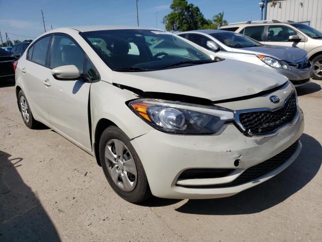 KIA FORTE LX 2014 with VIN KNAFK4A65E5172451 - Photo from auction