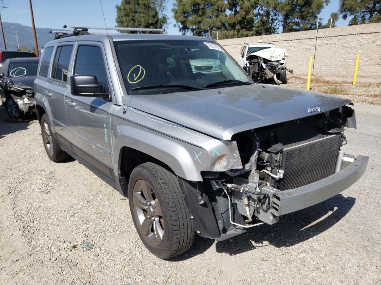 JEEP PATRIOT LA 2015 with VIN 1C4NJPFA4FD126181 - Photo from auction