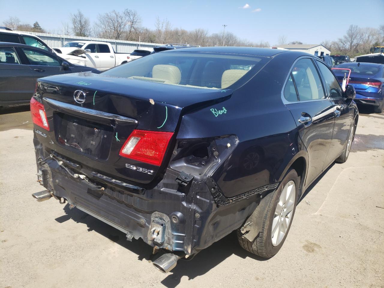 Photo 4 from auction – 2007 LEXUS ES 330 with VIN JTHBJ46G072085677