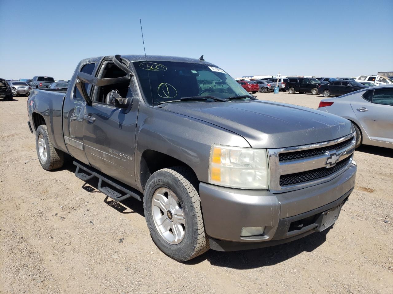 CHEVROLET SILVERADO 2008 with VIN 1GCEK19J68E195862 - Photo from auction