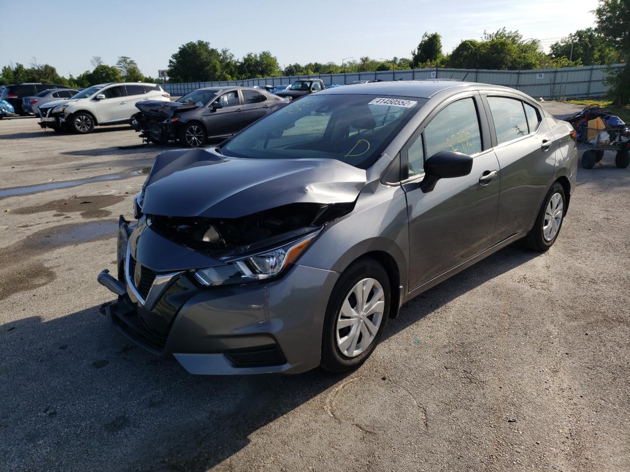 Photo 2 from auction – 2020 NISSAN VERSA S with VIN 3N1CN8DVXLL801354