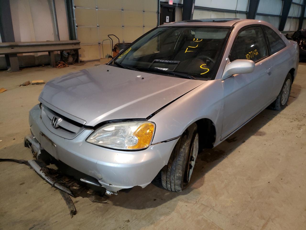 Photo 2 from auction – 2002 HONDA CIVIC EX with VIN 1HGEM22952L036545