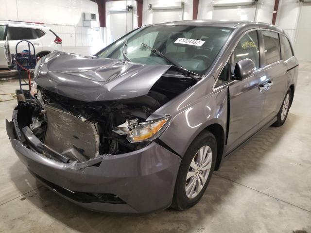 Photo 2 from auction – 2016 HONDA ODYSSEY SE with VIN 5FNRL5H32GB040988