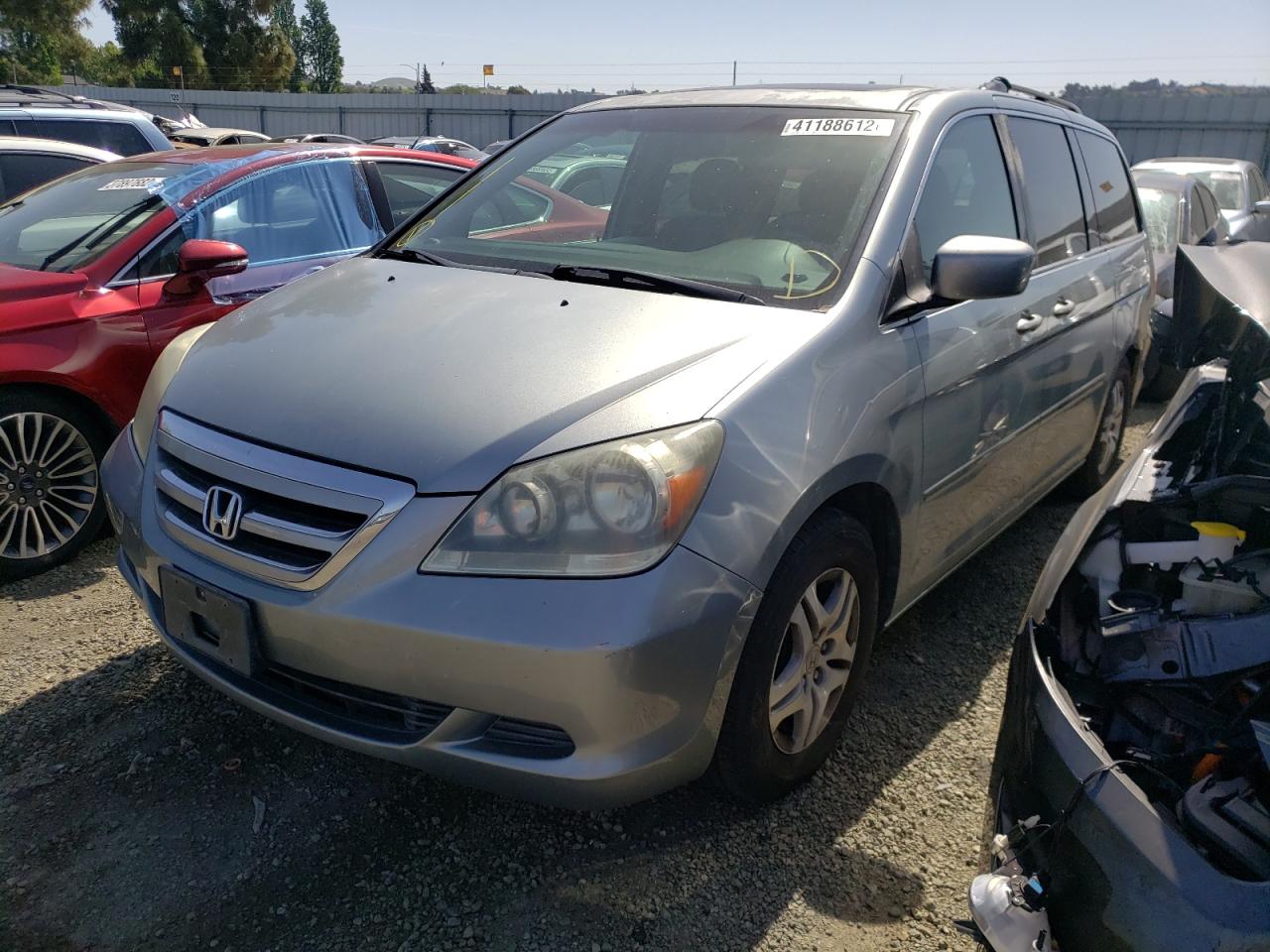 Photo 2 from auction – 2007 HONDA ODYSSEY EX with VIN 5FNRL38707B039054