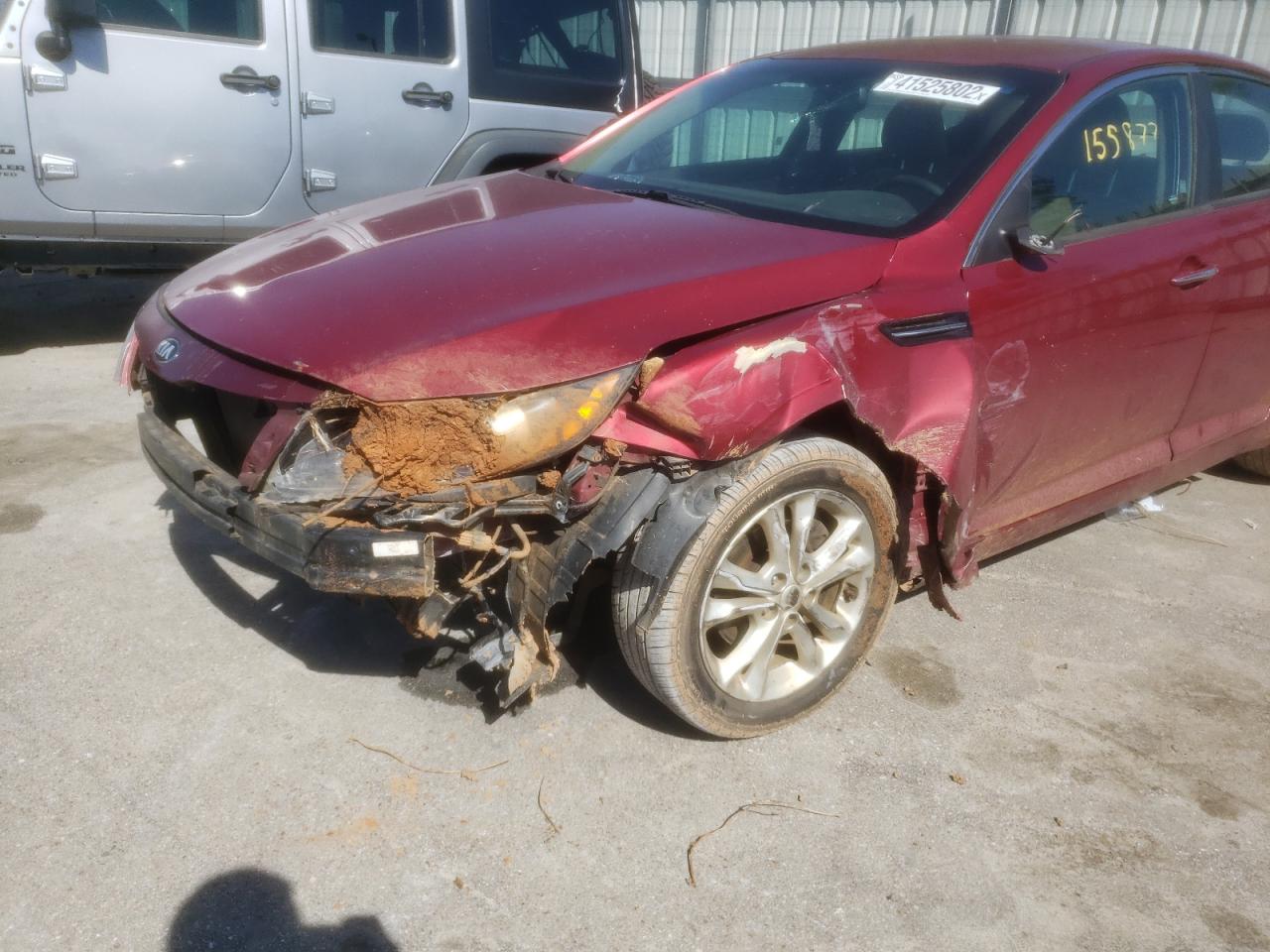 Photo 9 from auction – 2013 KIA OPTIMA EX with VIN 5XXGN4A71DG152196
