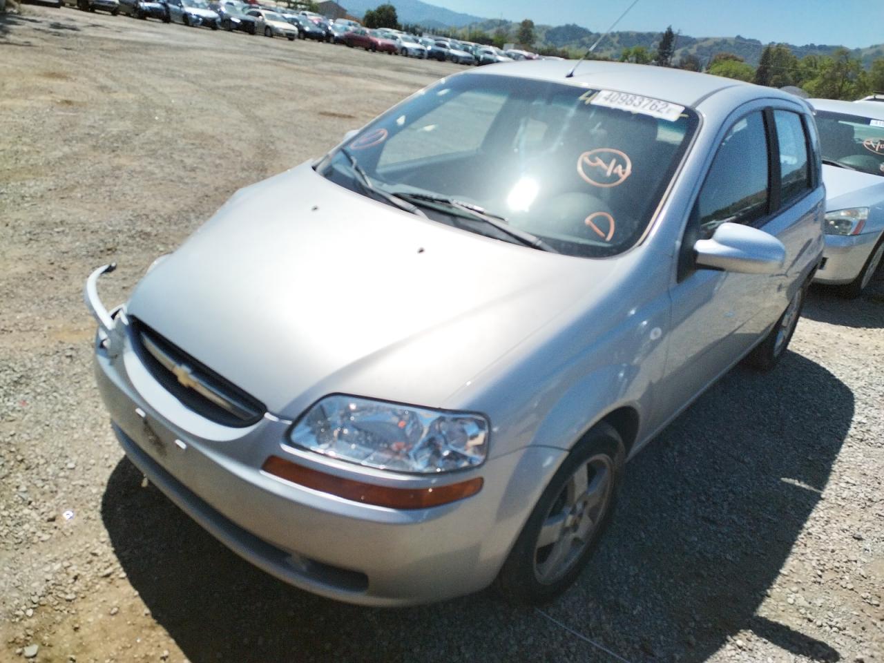 Photo 2 from auction – 2006 CHEVROLET AVEO LT with VIN KL1TG66636B577715