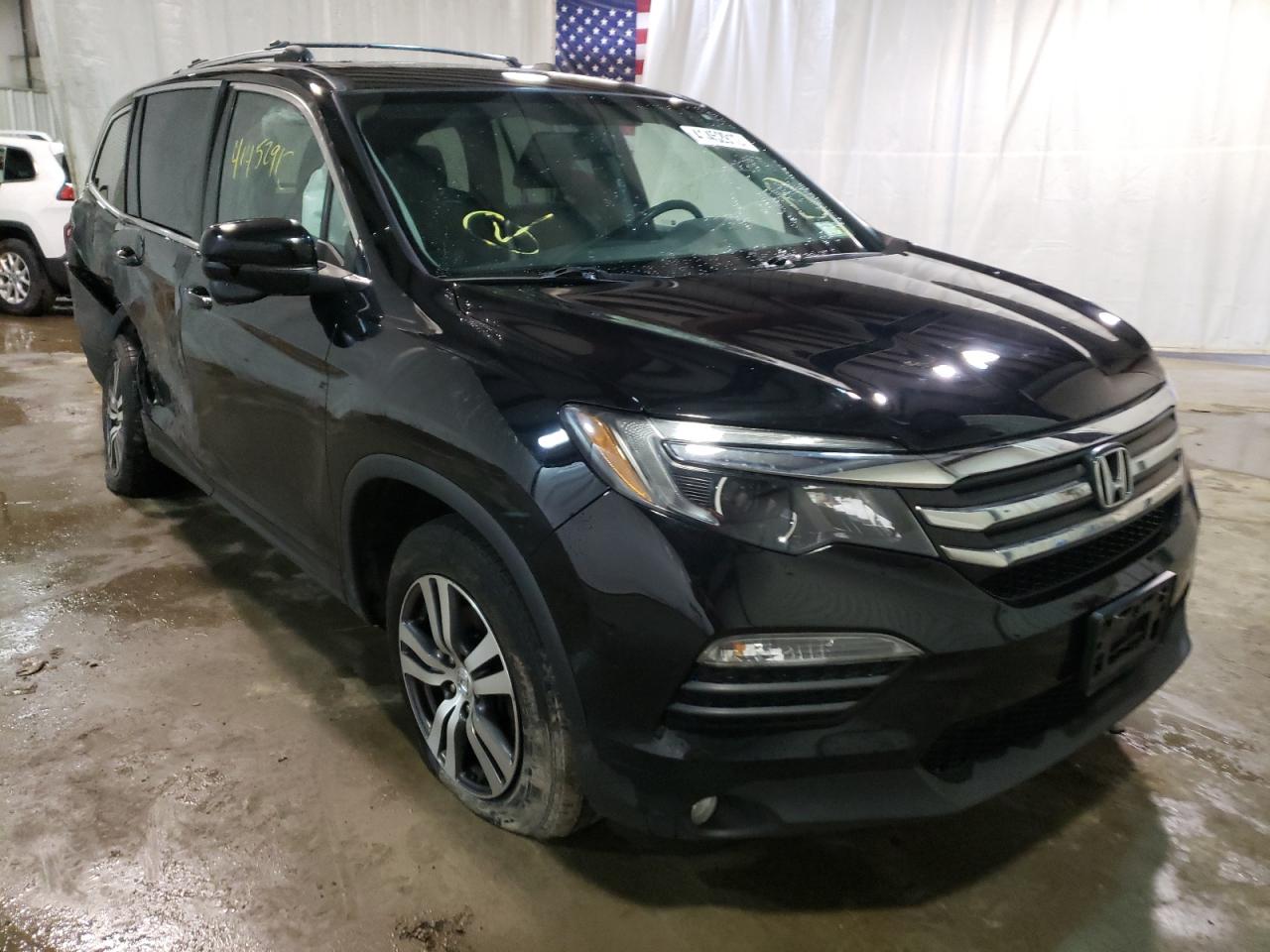 HONDA PILOT EXL 2017 with VIN 5FNYF6H55HB064844 - Photo from auction