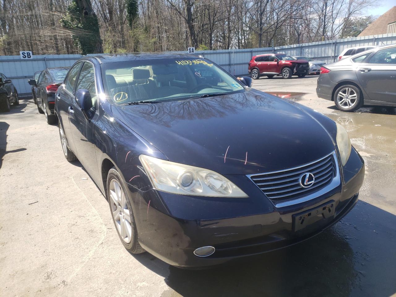 LEXUS ES 330 2007 with VIN JTHBJ46G072085677 - Photo from auction