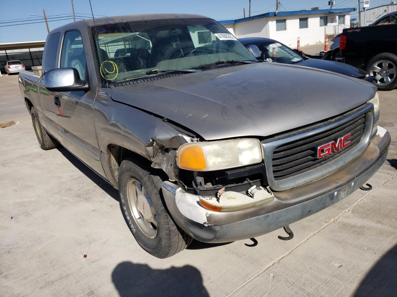 GMC NEW SIERRA 1999 with VIN 2GTEC19T0X1543265 - Photo from auction