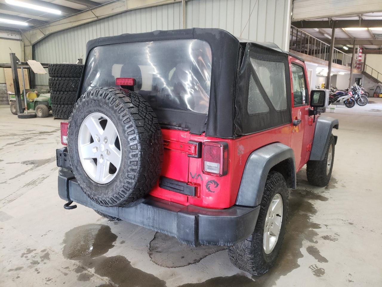 Photo 4 from auction – 2015 JEEP WRANGLER S with VIN 1C4AJWAG7FL660527