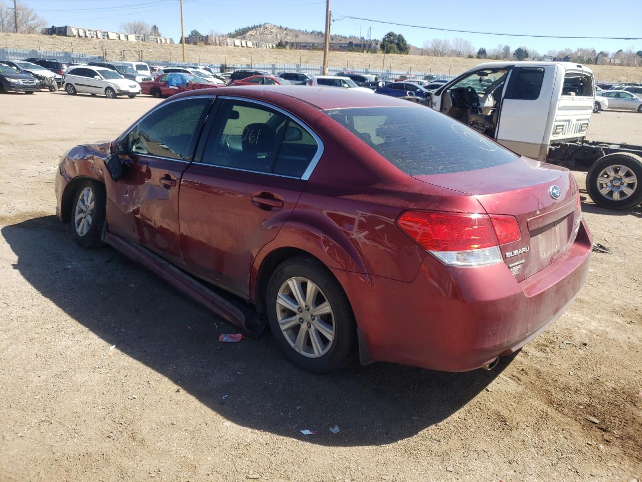 Photo 3 from auction – 2012 SUBARU LEGACY 2.5 with VIN 4S3BMBC66C3013301
