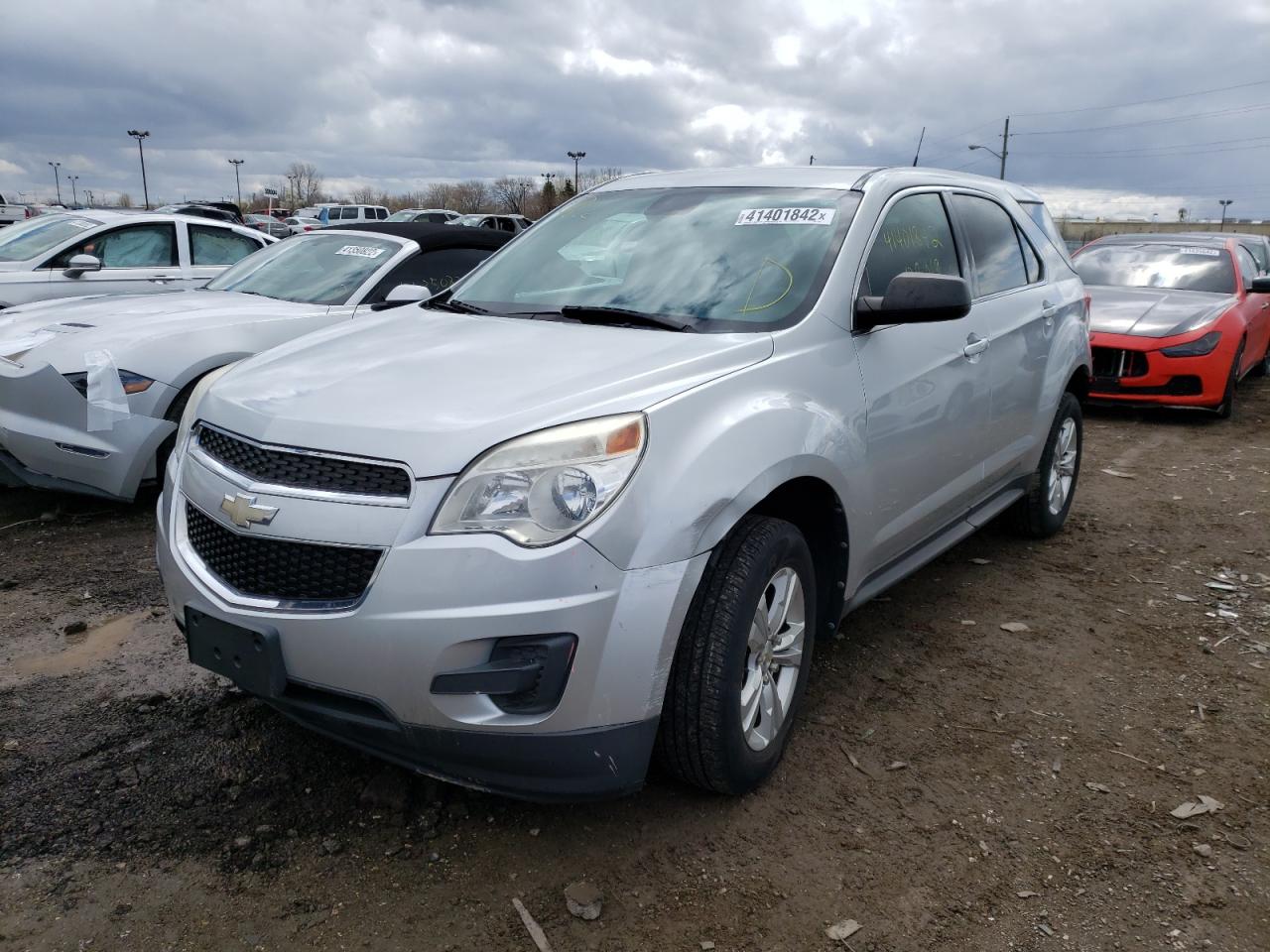 Photo 2 from auction – 2012 CHEVROLET EQUINOX LS with VIN 2GNALBEK8C1217958