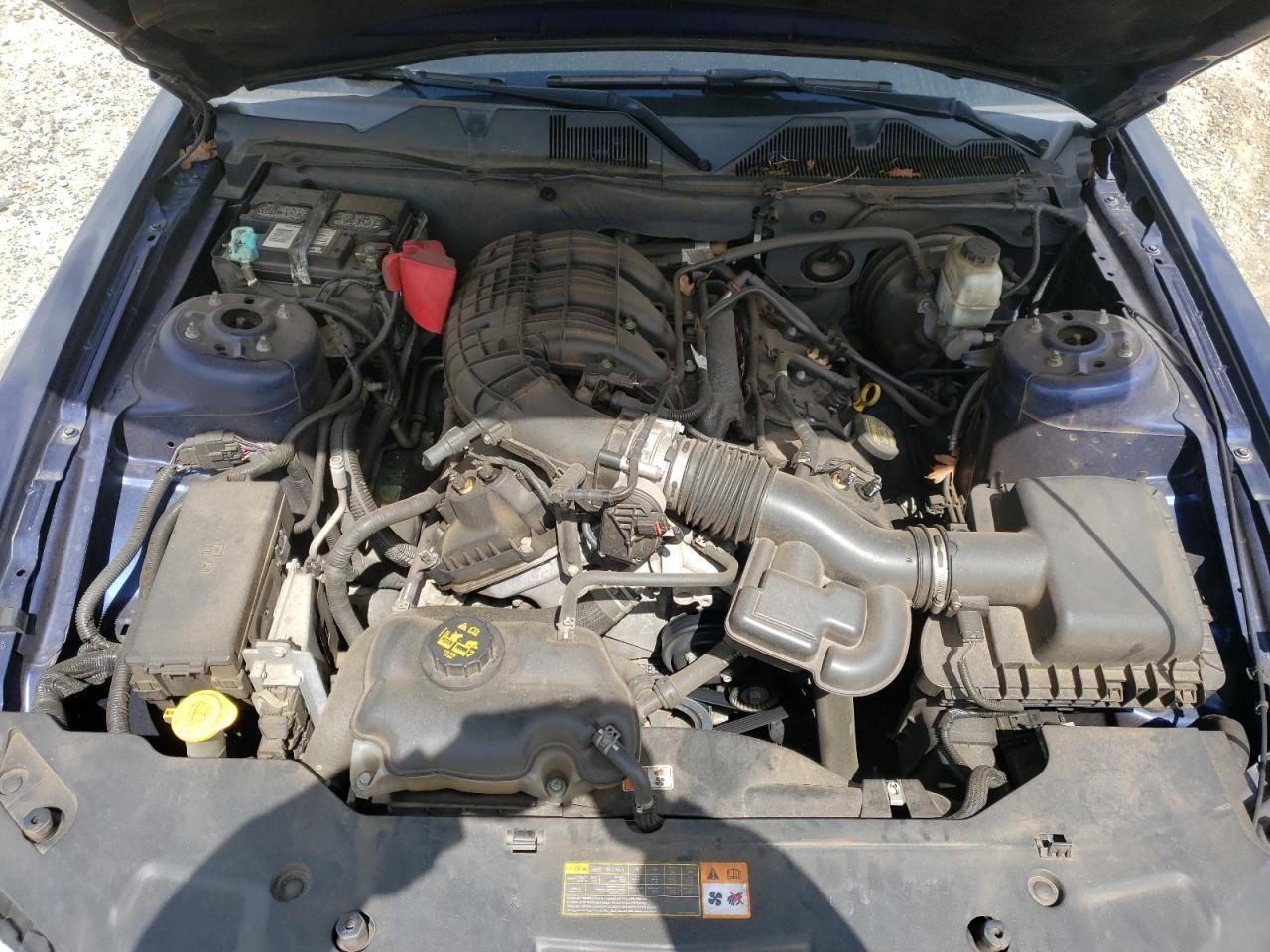 Photo 7 from auction – 2012 FORD MUSTANG with VIN 1ZVBP8AM9C5280591