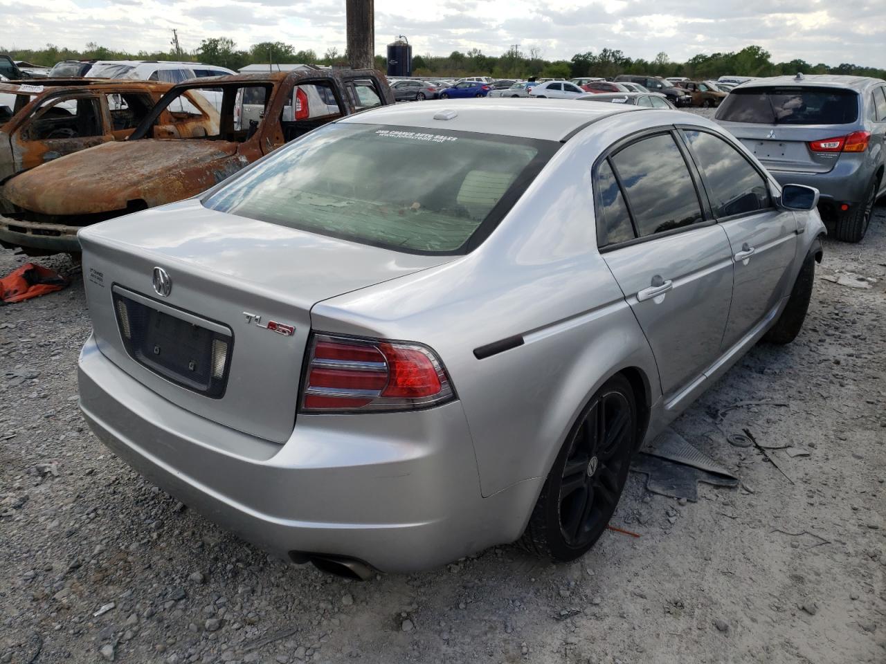 Photo 4 from auction – 2007 ACURA TL TYPE S with VIN 19UUA765X7A047097