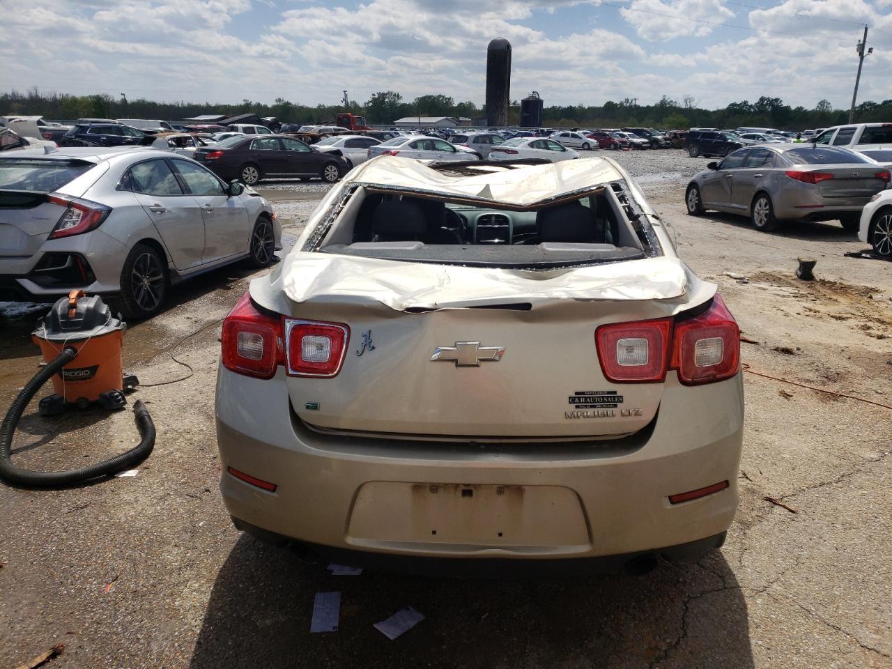 Photo 9 from auction – 2014 CHEVROLET MALIBU LTZ with VIN 1G11H5SL5EF245293