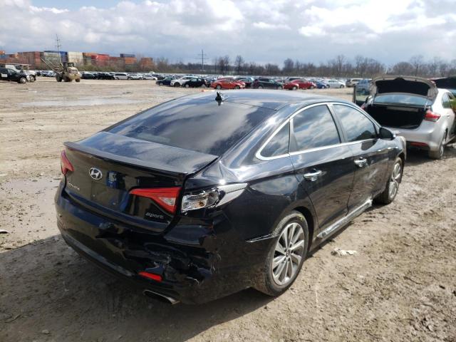 Photo 4 from auction – 2016 HYUNDAI SONATA SPO with VIN 5NPE34AF2GH390555