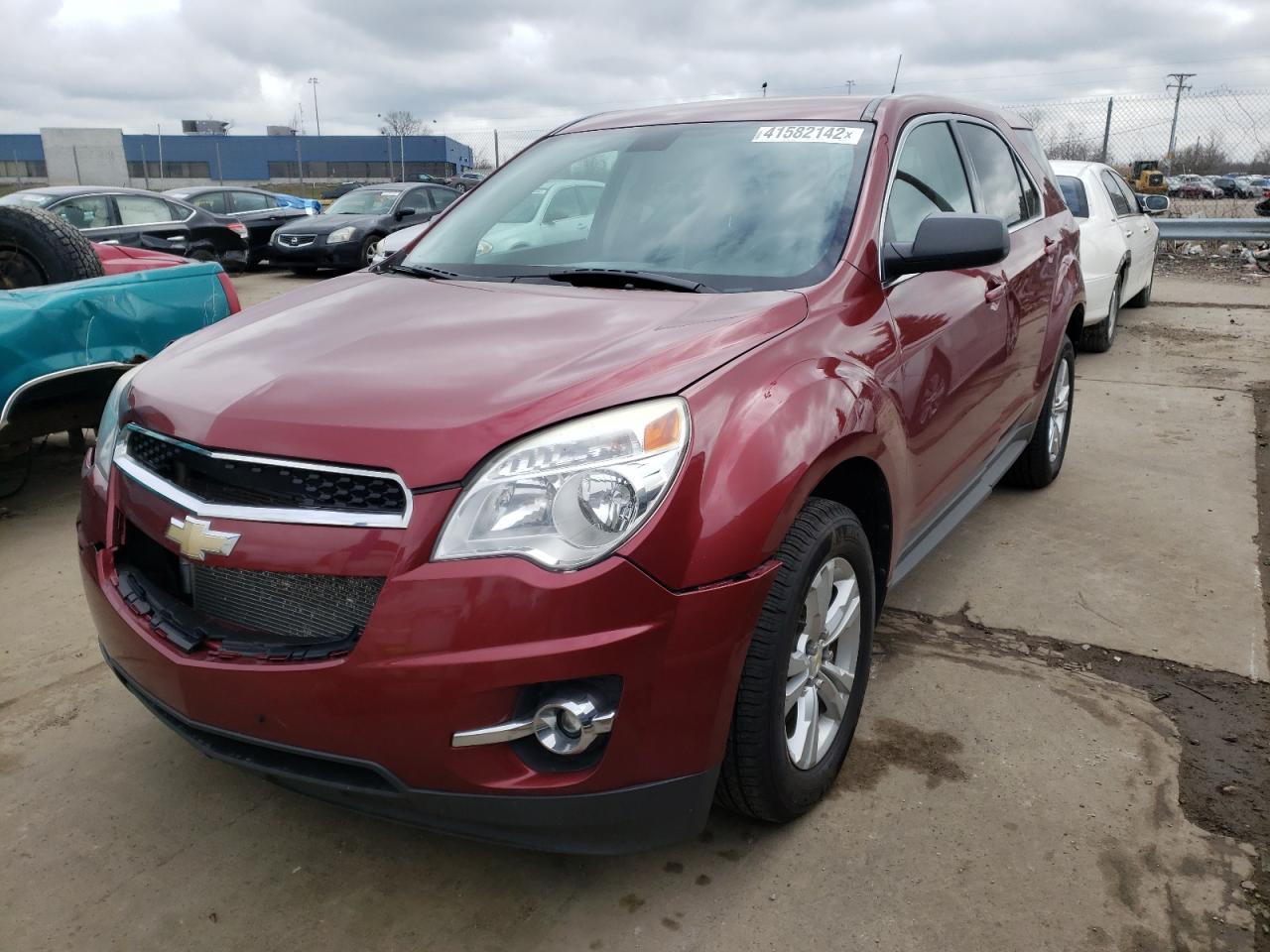 Photo 2 from auction – 2010 CHEVROLET EQUINOX LS with VIN 2CNFLCEW2A6353165
