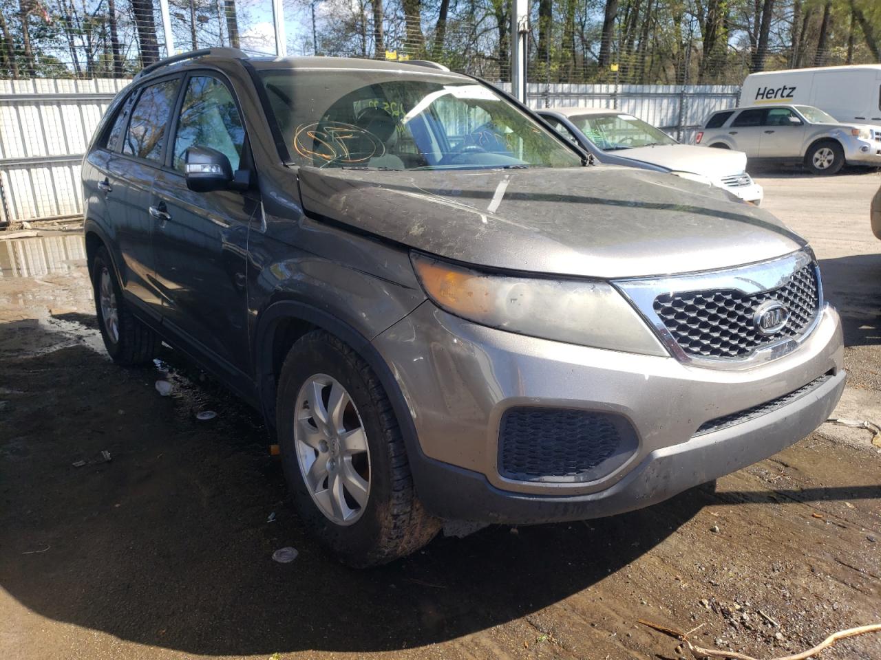 KIA SORENTO BA 2011 with VIN 5XYKT4A22BG158473 - Photo from auction