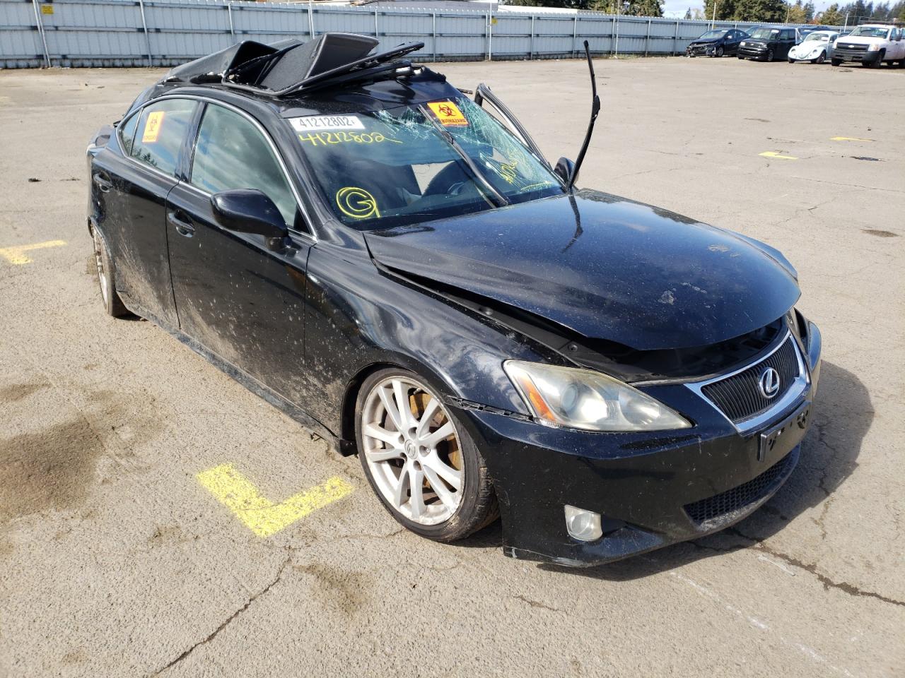 LEXUS IS 350 2006 with VIN JTHBE262162005976 - Photo from auction