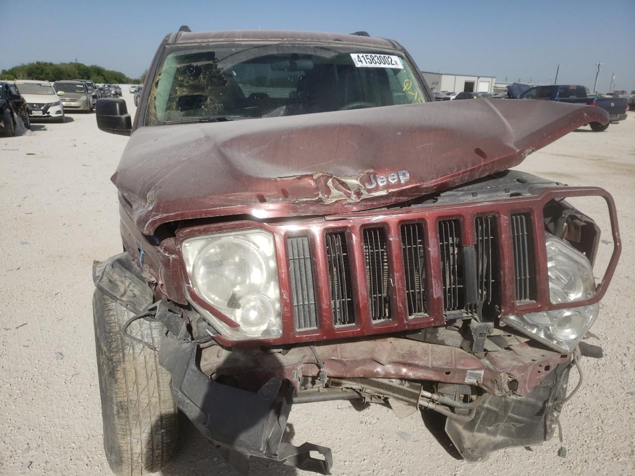 Photo 9 from auction – 2008 JEEP LIBERTY SP with VIN 1J8GP28K88W107150
