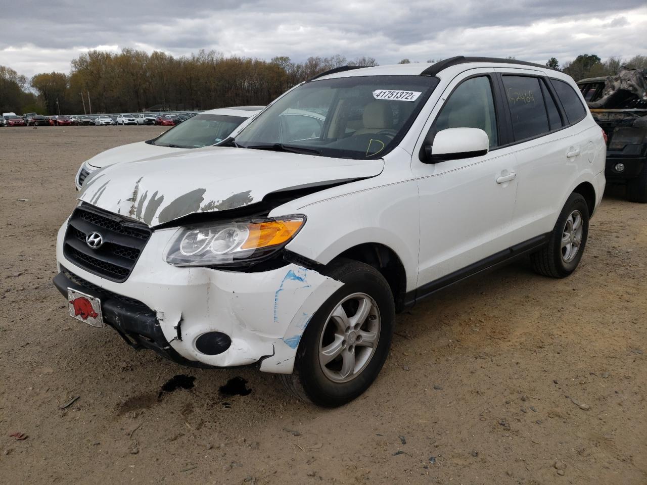 Photo 2 from auction – 2008 HYUNDAI SANTA FE G with VIN 5NMSG13D58H220089