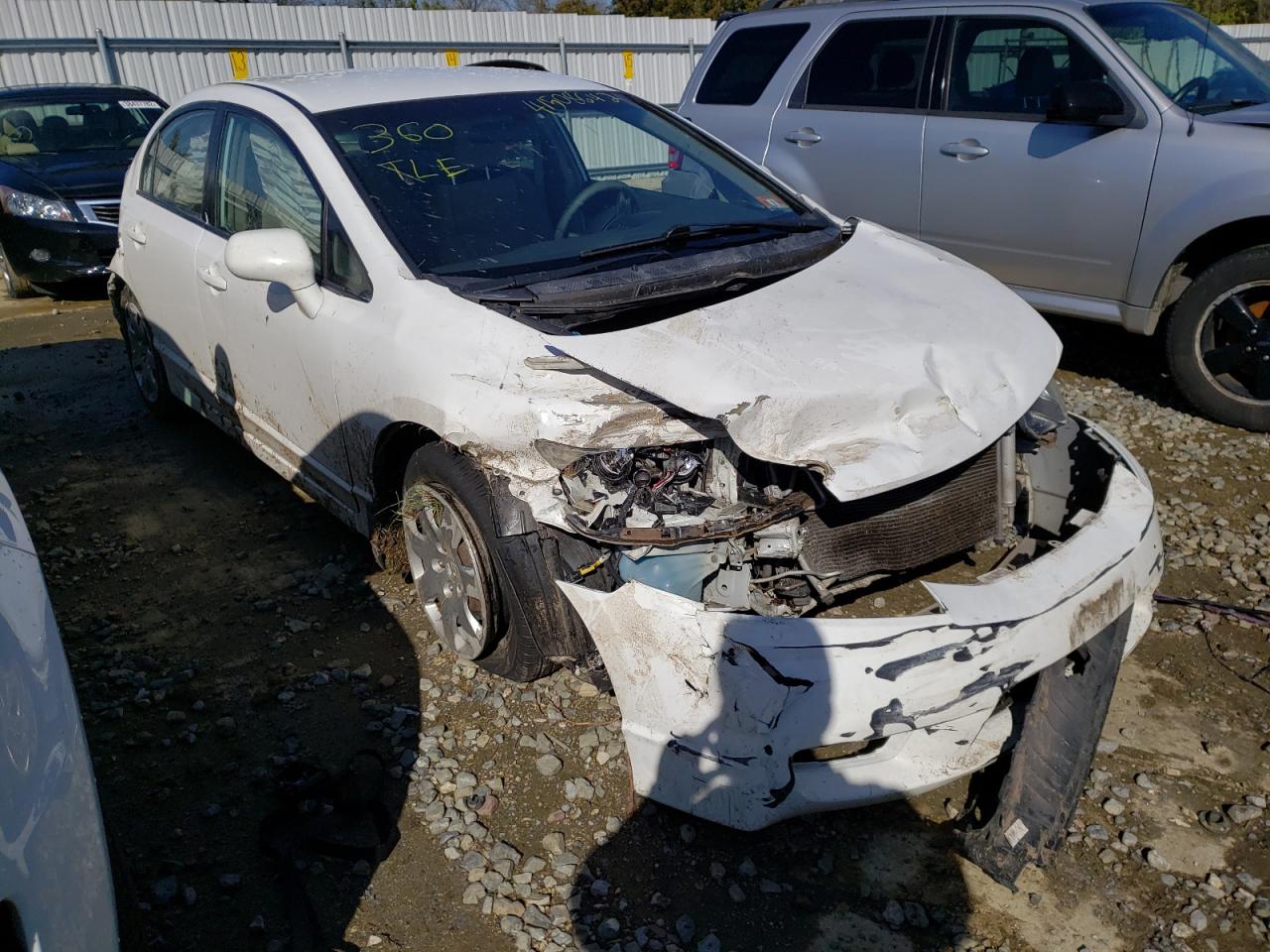 HONDA CIVIC LX 2011 with VIN 2HGFA1F59BH533951 - Photo from auction