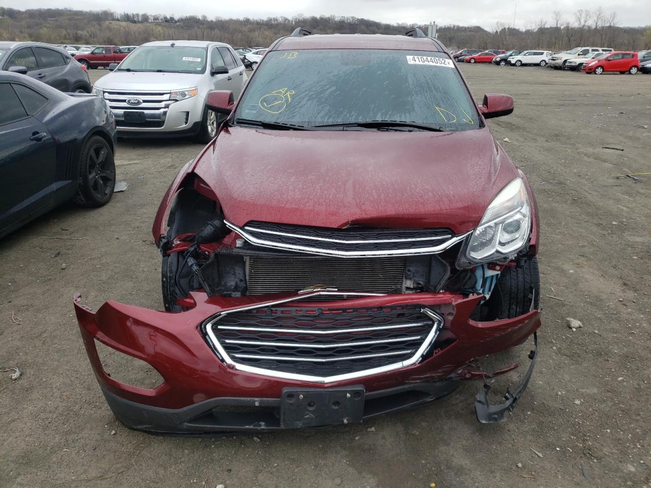 Photo 9 from auction – 2017 CHEVROLET EQUINOX LT with VIN 2GNALCEK2H1566143