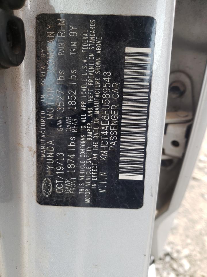 Photo 10 from auction – 2014 HYUNDAI ACCENT GLS with VIN KMHCT4AE8EU589543