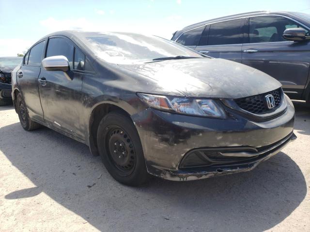HONDA CIVIC LX 2014 with VIN 19XFB2F54EE016641 - Photo from auction