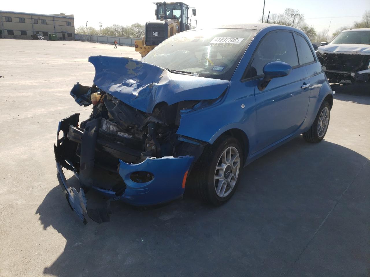 Photo 2 from auction – 2015 FIAT 500 POP with VIN 3C3CFFAR4FT581952