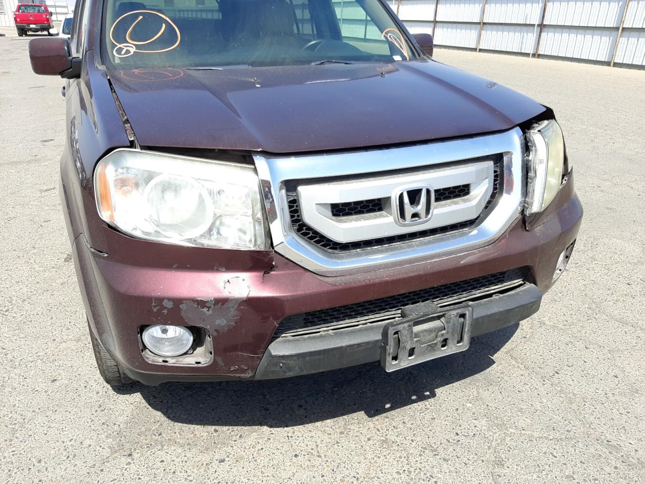 Photo 9 from auction – 2010 HONDA PILOT EXL with VIN 5FNYF4H68AB001546