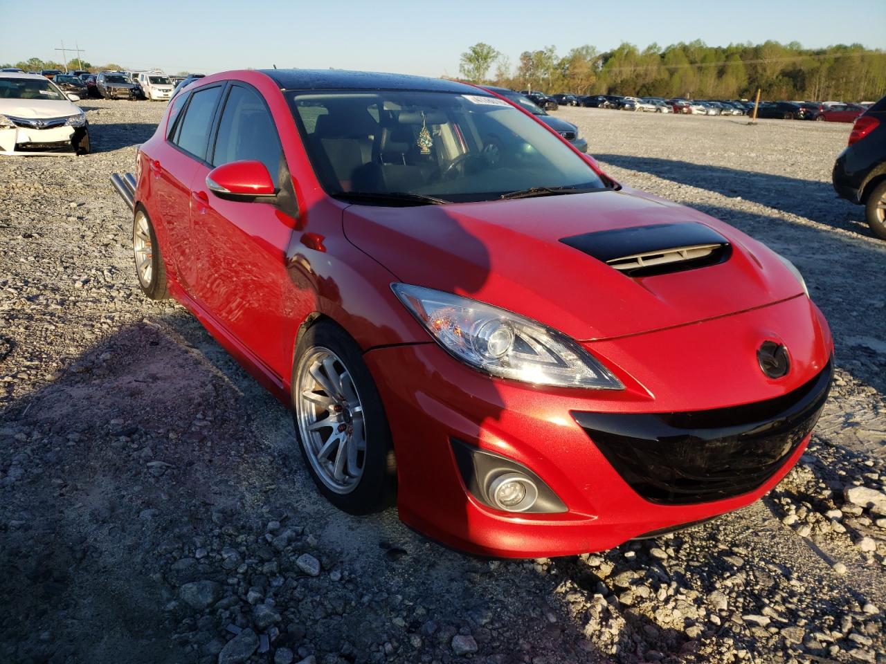 MAZDA SPEED 3 2012 with VIN JM1BL1L35C1537411 - Photo from auction