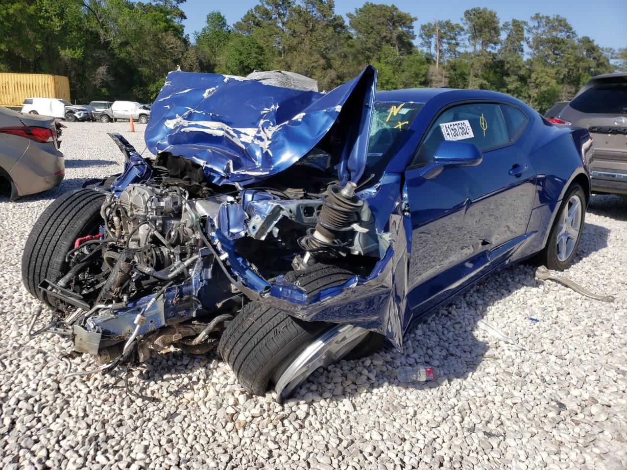 Photo 2 from auction – 2021 CHEVROLET CAMARO LS with VIN 1G1FB1RX5M0103259