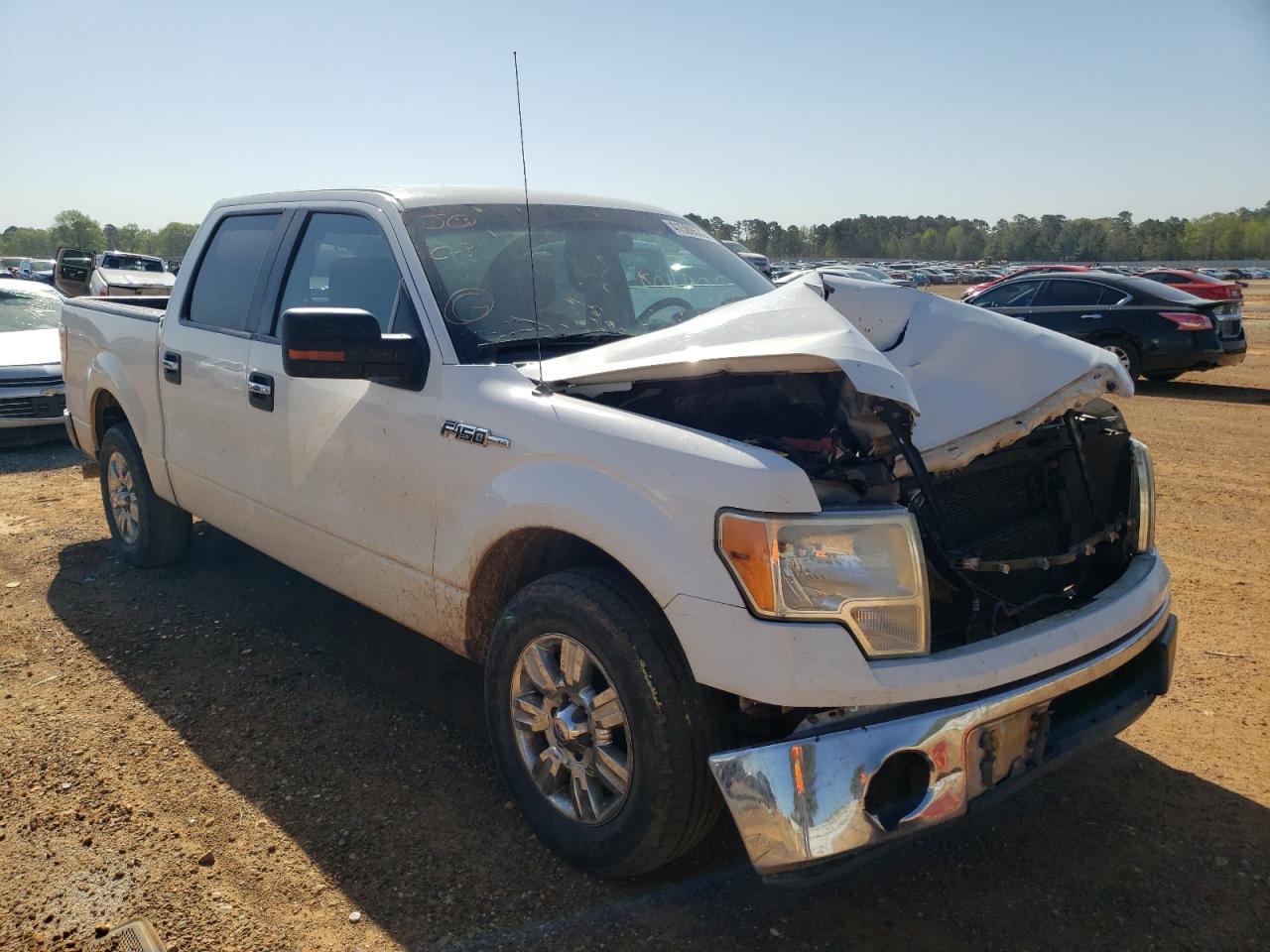 FORD F150 SUPER 2012 with VIN 1FTFW1CF9CFA34793 - Photo from auction