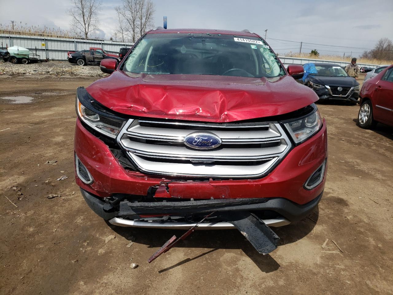 Photo 9 from auction – 2016 FORD EDGE TITAN with VIN 2FMPK4K82GBC16939