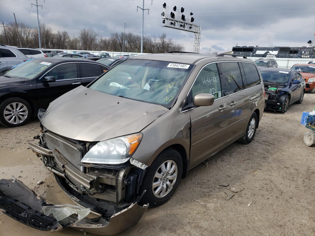 Photo 2 from auction – 2009 HONDA ODYSSEY EX with VIN 5FNRL38419B027147