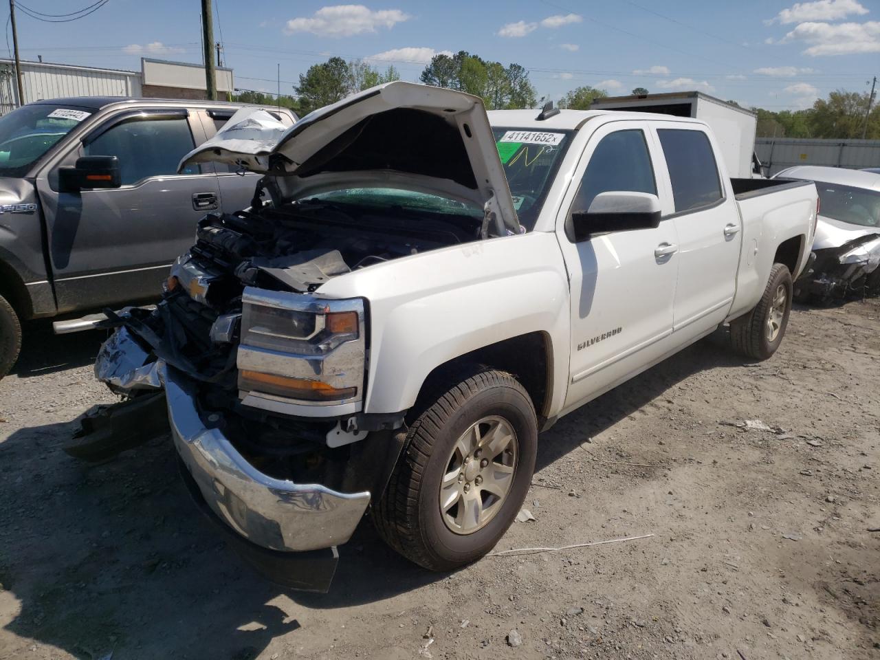 Photo 2 from auction – 2018 CHEVROLET SILVERADO with VIN 3GCPCREC1JG456745